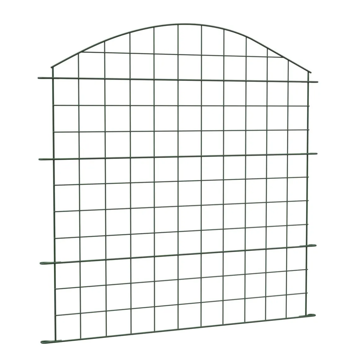 Teichzaun 78 x 77 cm 5er Set grün