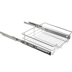 Teleskopschublade Schrank-Organizer 60 cm 2er Set