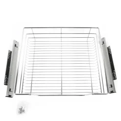 Teleskopschublade Schrank-Organizer 60 cm 2er Set