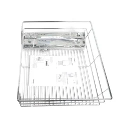 Teleskopschublade Schrank-Organizer 60 cm 2er Set