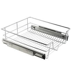 Teleskopschublade Schrank-Organizer 50 cm 2er Set