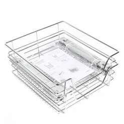 Teleskopschublade Schrank-Organizer 50 cm 2er Set