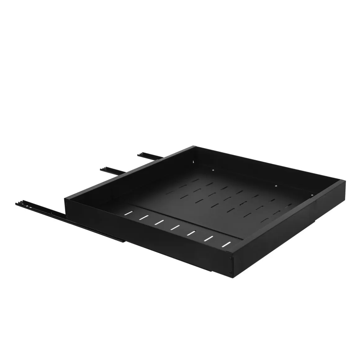 Teleskopschublade verstellbar 32 - 50 cm schwarz