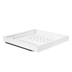 Teleskopschublade verstellbar 42 - 68 cm weiss