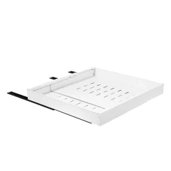 Teleskopschublade verstellbar 42 - 68 cm weiss