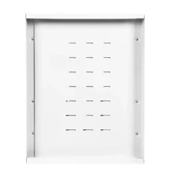 Teleskopschublade verstellbar 42 - 68 cm weiss