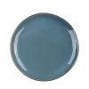 Teller Keramik 20 cm blau