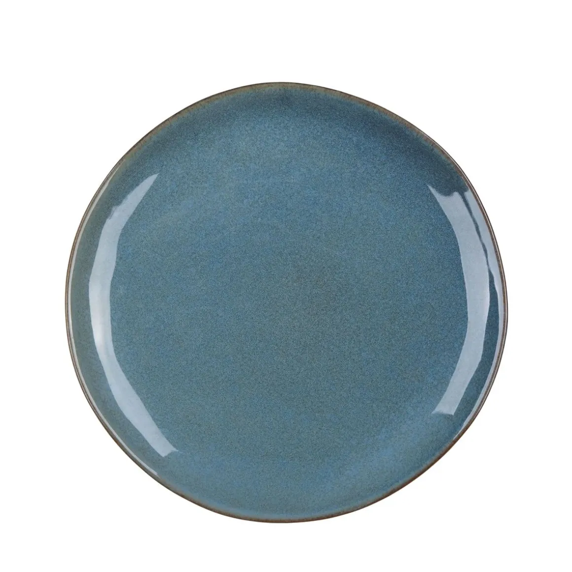 Teller Keramik 20 cm blau