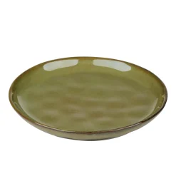 Teller Keramik 16 cm grün