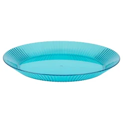 Teller Kunststoff 23 cm blau