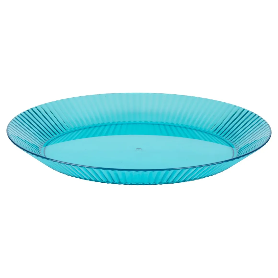 Teller Kunststoff 23 cm blau