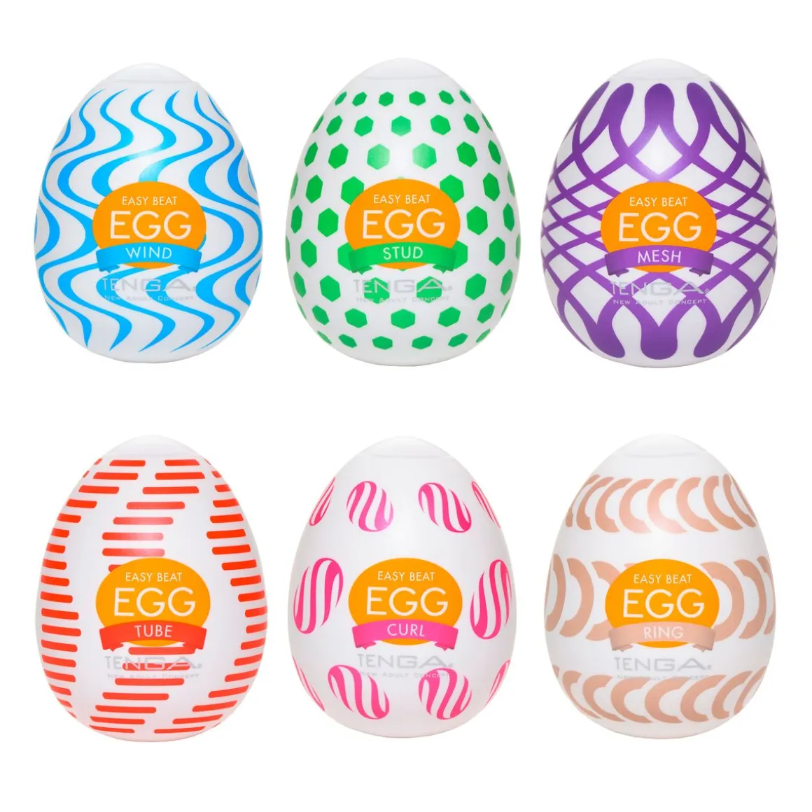 TENGA Egg - Wonder Mastubator Set 6-teilig