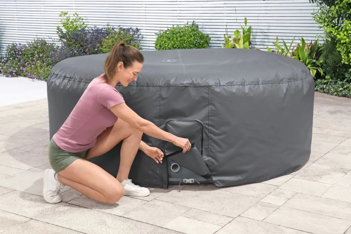 Thermoabdeckung für Lay-Z-Spa Whirlpool 216 x 80 cm