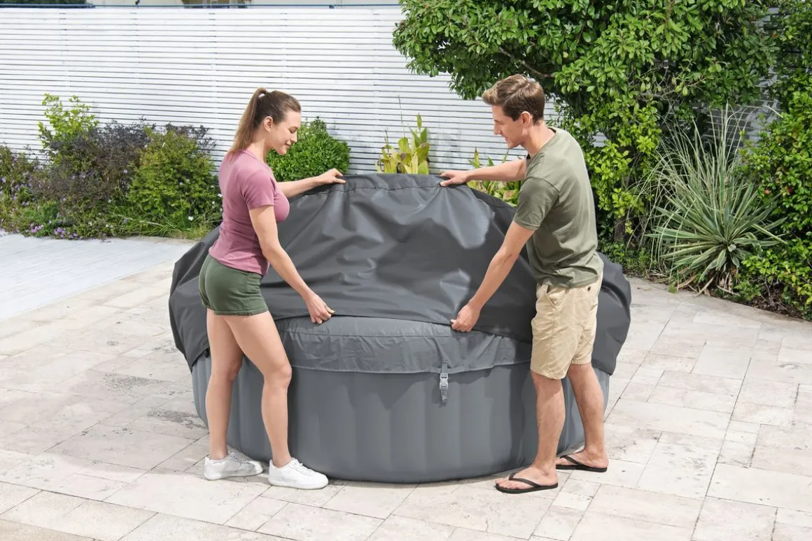 Thermoabdeckung für Lay-Z-Spa Whirlpool 216 x 80 cm