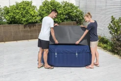 Thermoabdeckung für Lay-Z-Spa Whirlpool eckig 180 x 180 x 71 cm