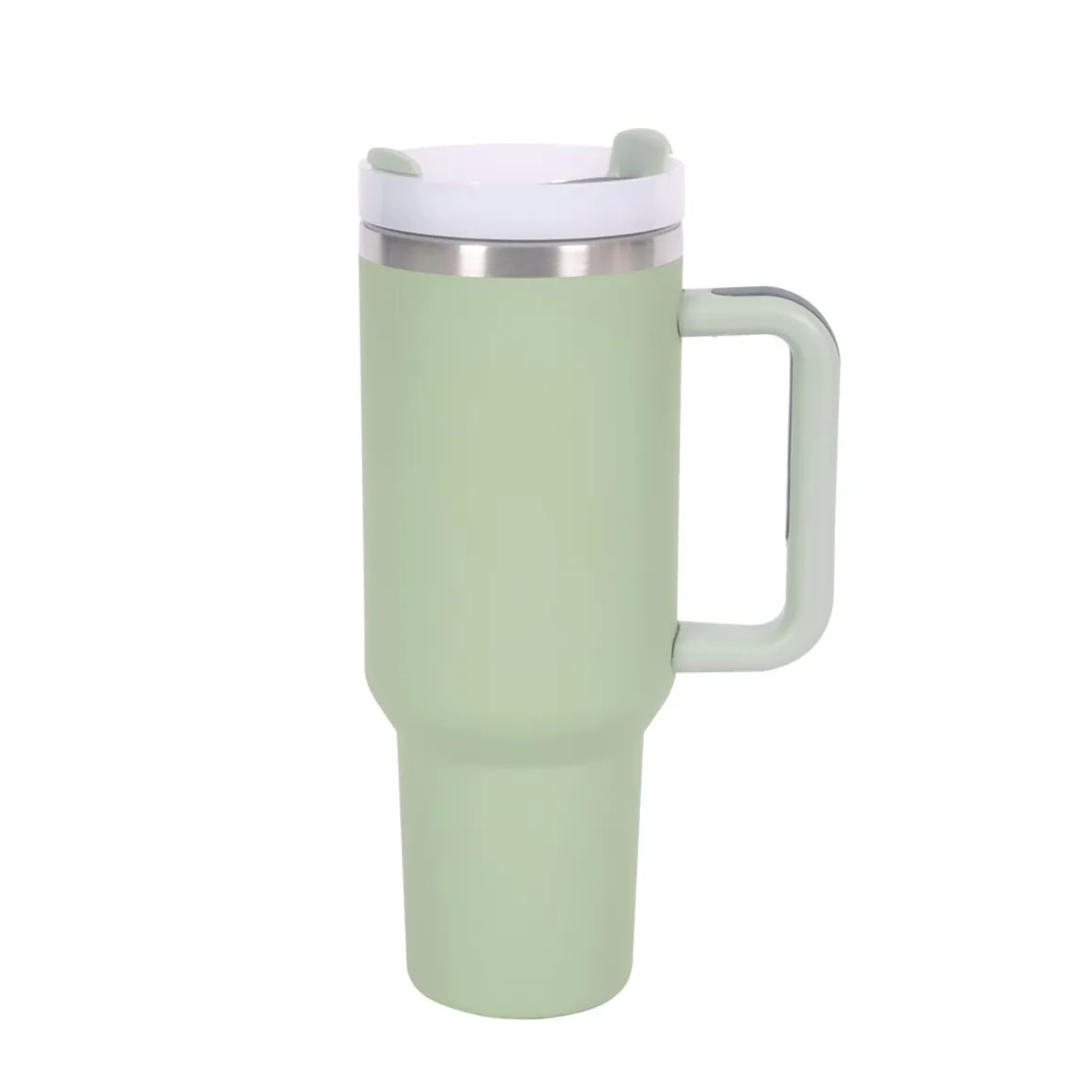 Thermobecher mit Strohhalm 1.1L mint