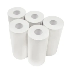 Thermopapier Rolle für Mini Drucker weiss