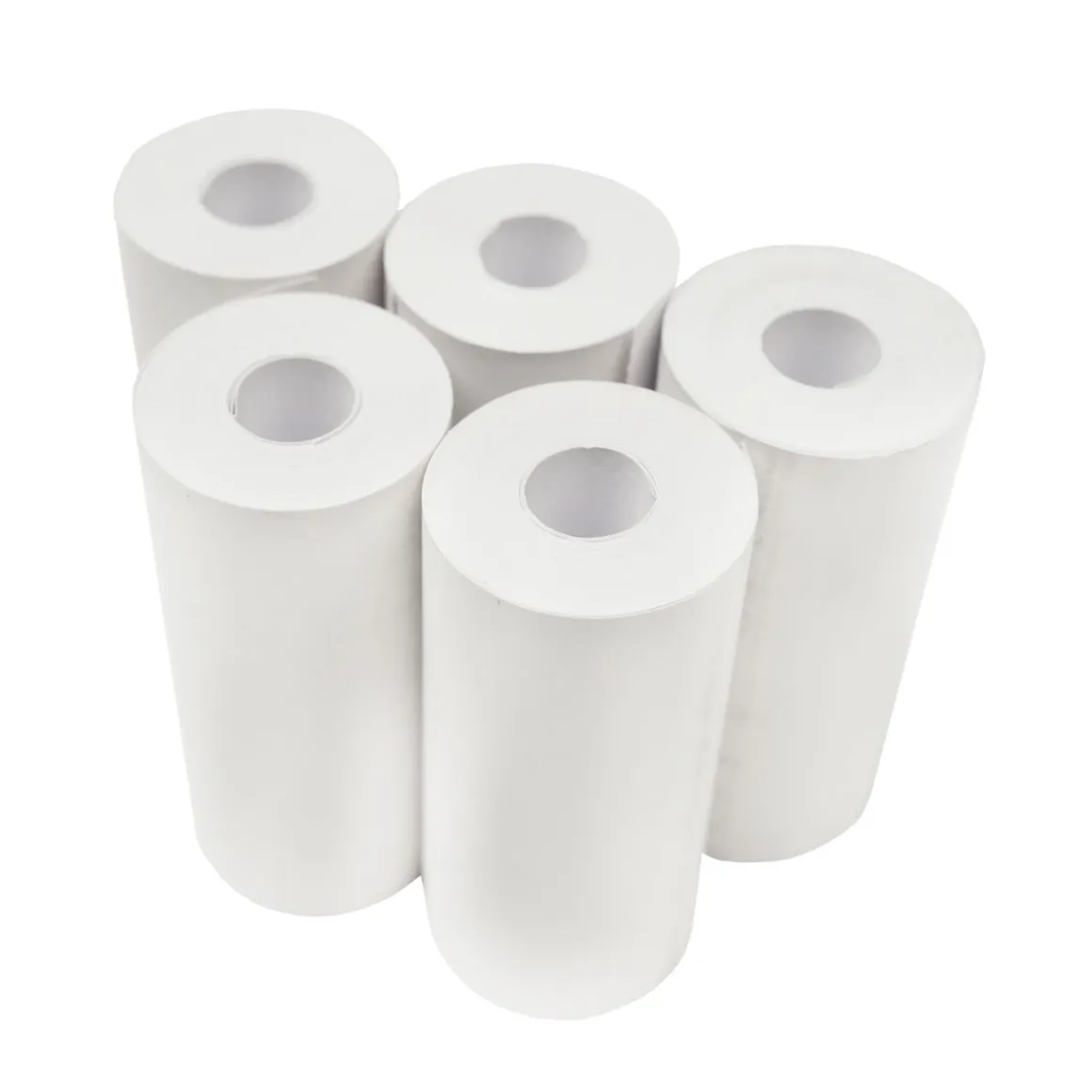 Thermopapier Rolle für Mini Drucker weiss