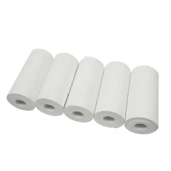 Thermopapier Rolle für Mini Drucker weiss