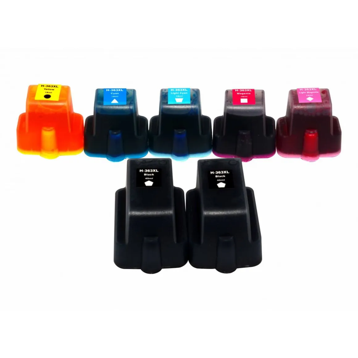Tintenpatronen Set kompatibel mit HP 363XL