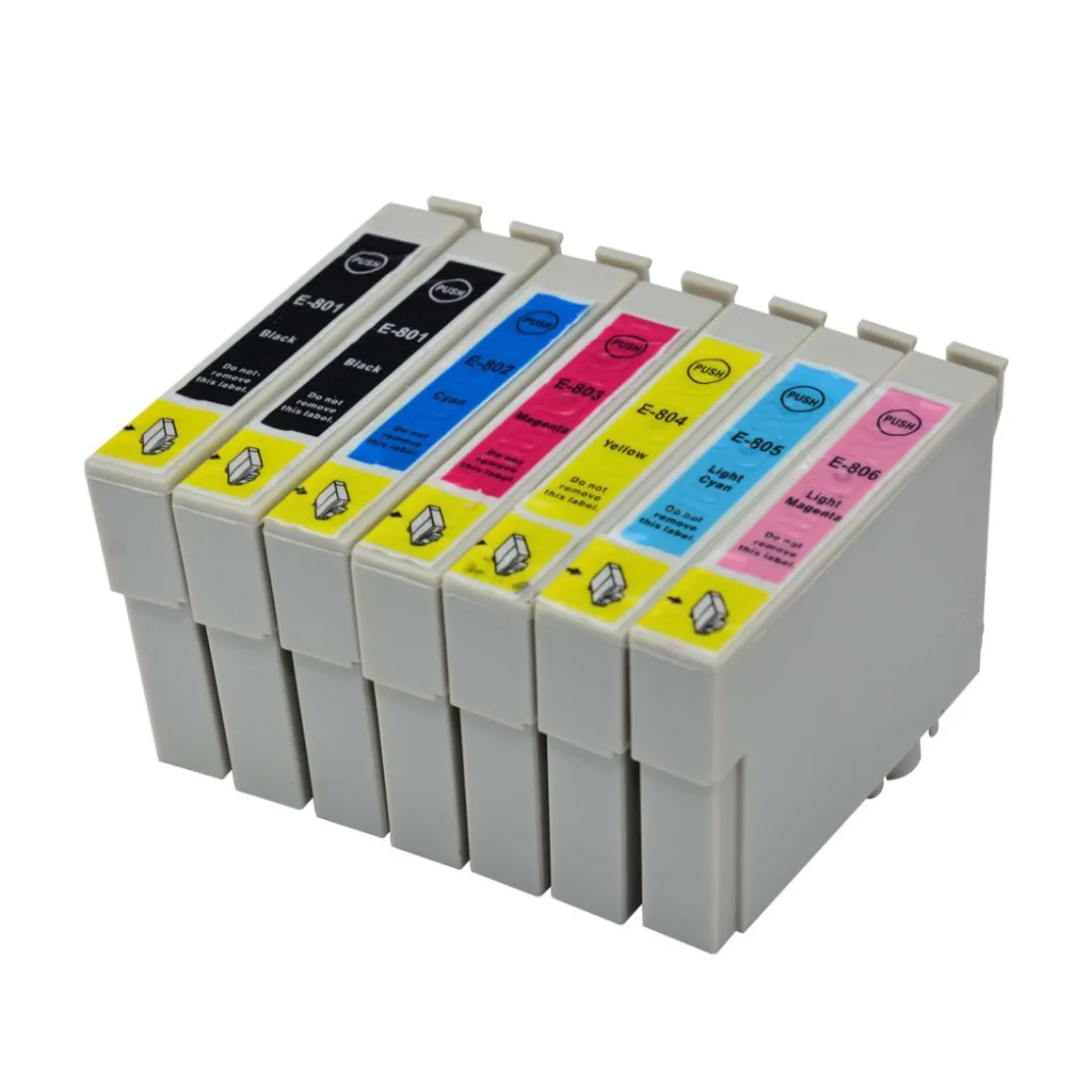 Tintenpatronen Set kompatibel mit Epson T0801 - T0806