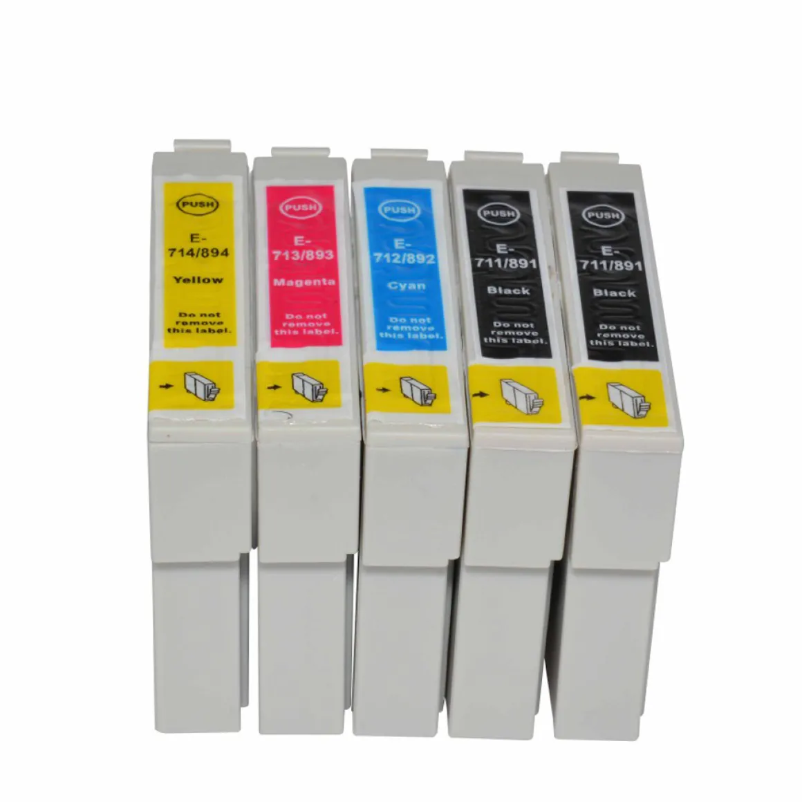 Tintenpatronen Set kompatibel mit Epson T0711 - T0714