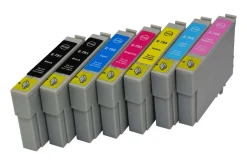 Tintenpatronen Set kompatibel mit Epson T0791 - T0796
