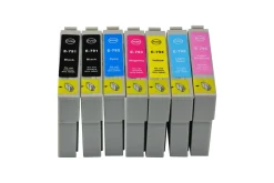 Tintenpatronen Set kompatibel mit Epson T0791 - T0796