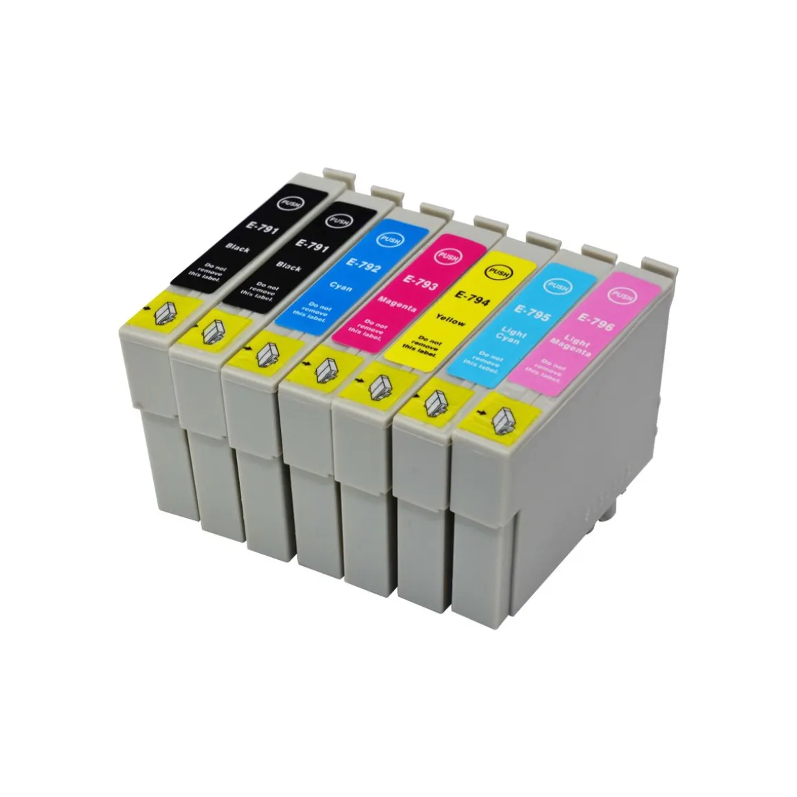 Tintenpatronen Set kompatibel mit Epson T0791 - T0796