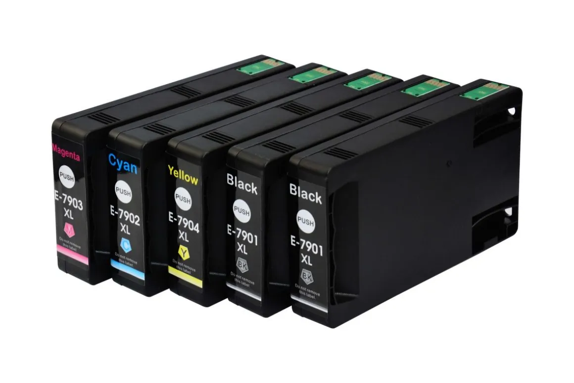 Tintenpatronen Set kompatibel mit Epson C13T79014010 / 79XL