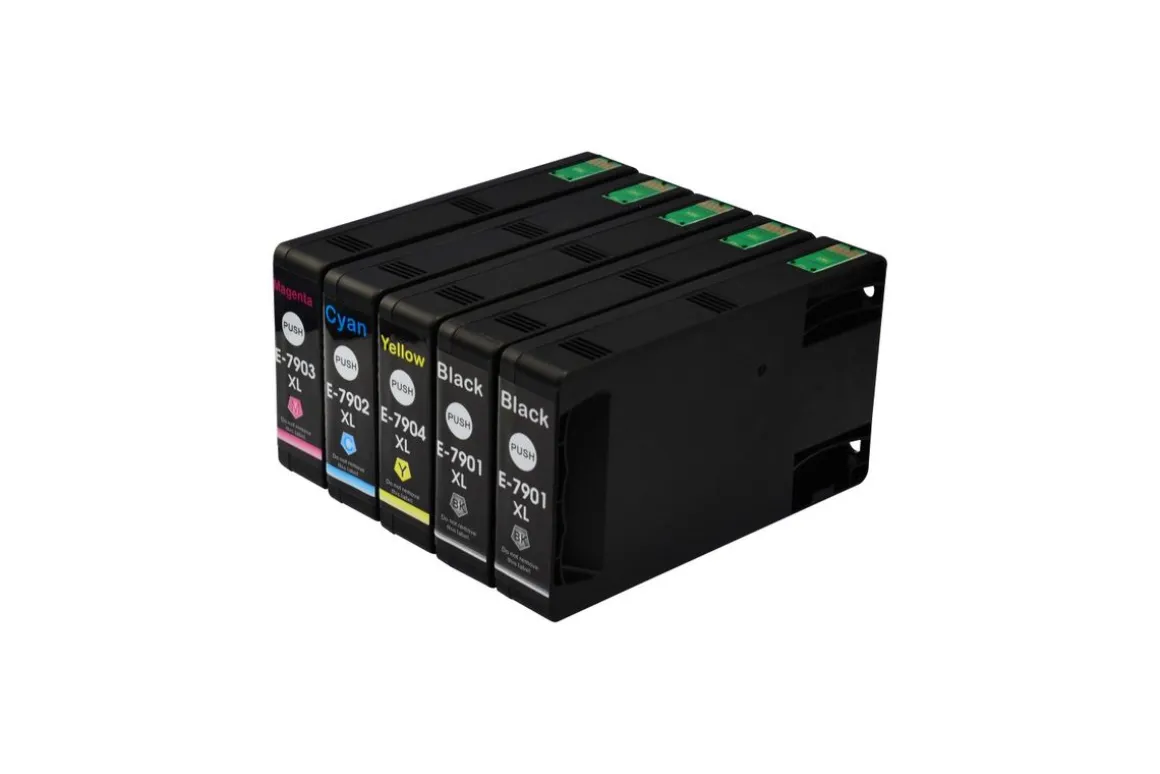 Tintenpatronen Set kompatibel mit Epson C13T79014010 / 79XL