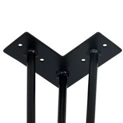 Tischbeine Hairpin 71 cm schwarz 4er Set