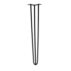 Tischbeine Hairpin 71 cm schwarz 4er Set