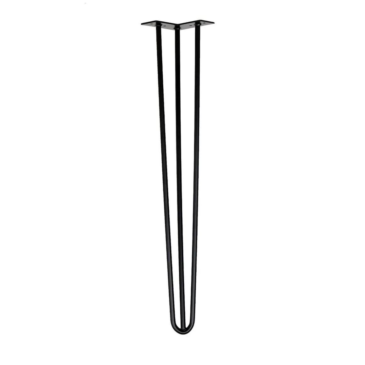 Tischbeine Hairpin 71 cm schwarz 4er Set