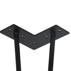 Tischbeine Hairpin 30 cm schwarz 4er Set