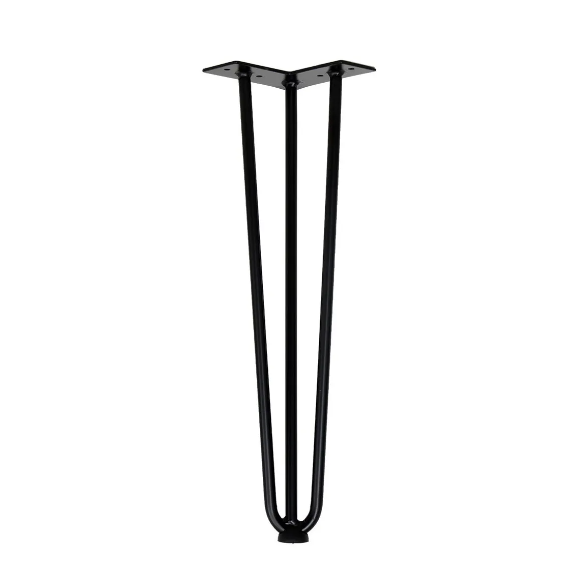 Tischbeine Hairpin 45 cm schwarz 4er Set
