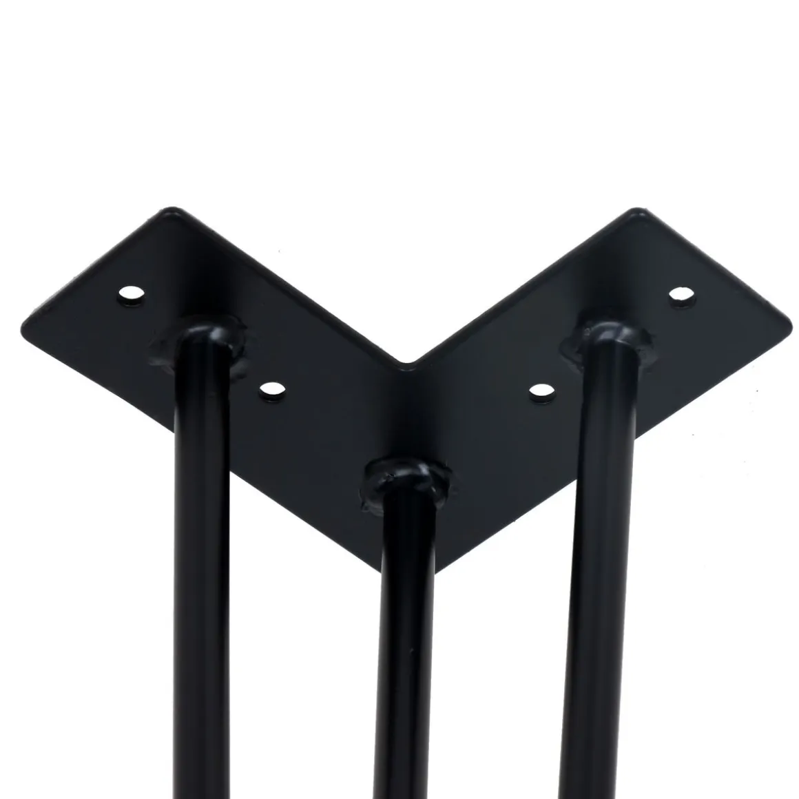 Tischbeine Hairpin 45 cm schwarz 4er Set