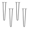 Tischbeine Hairpin schwarz 71 cm