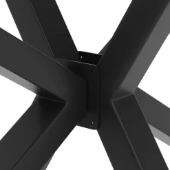 Tischgestell Stahl Spider 150 x 70 x 72 cm schwarz