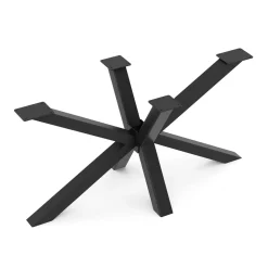 Tischgestell Stahl Spider 150 x 70 x 72 cm schwarz