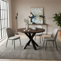 Tischgestell Stahl Spider 85 x 80 x 72 cm schwarz