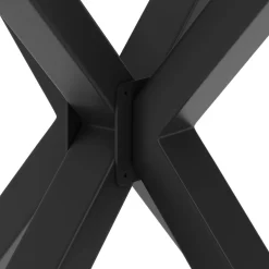 Tischgestell Stahl Spider 85 x 80 x 72 cm schwarz
