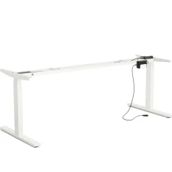 Tischgestell Stehpult elektrisch weiss 180 - 200 cm
