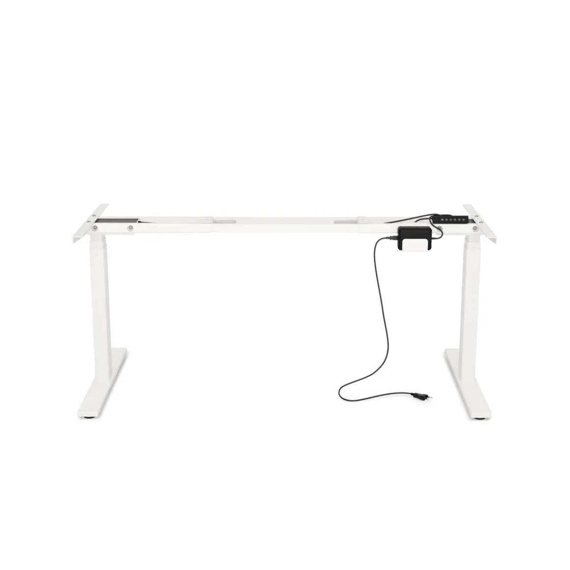 Tischgestell Stehpult elektrisch weiss 160 - 180 cm