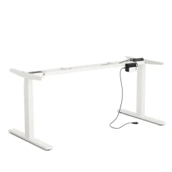 Tischgestell Stehpult elektrisch weiss 160 - 180 cm