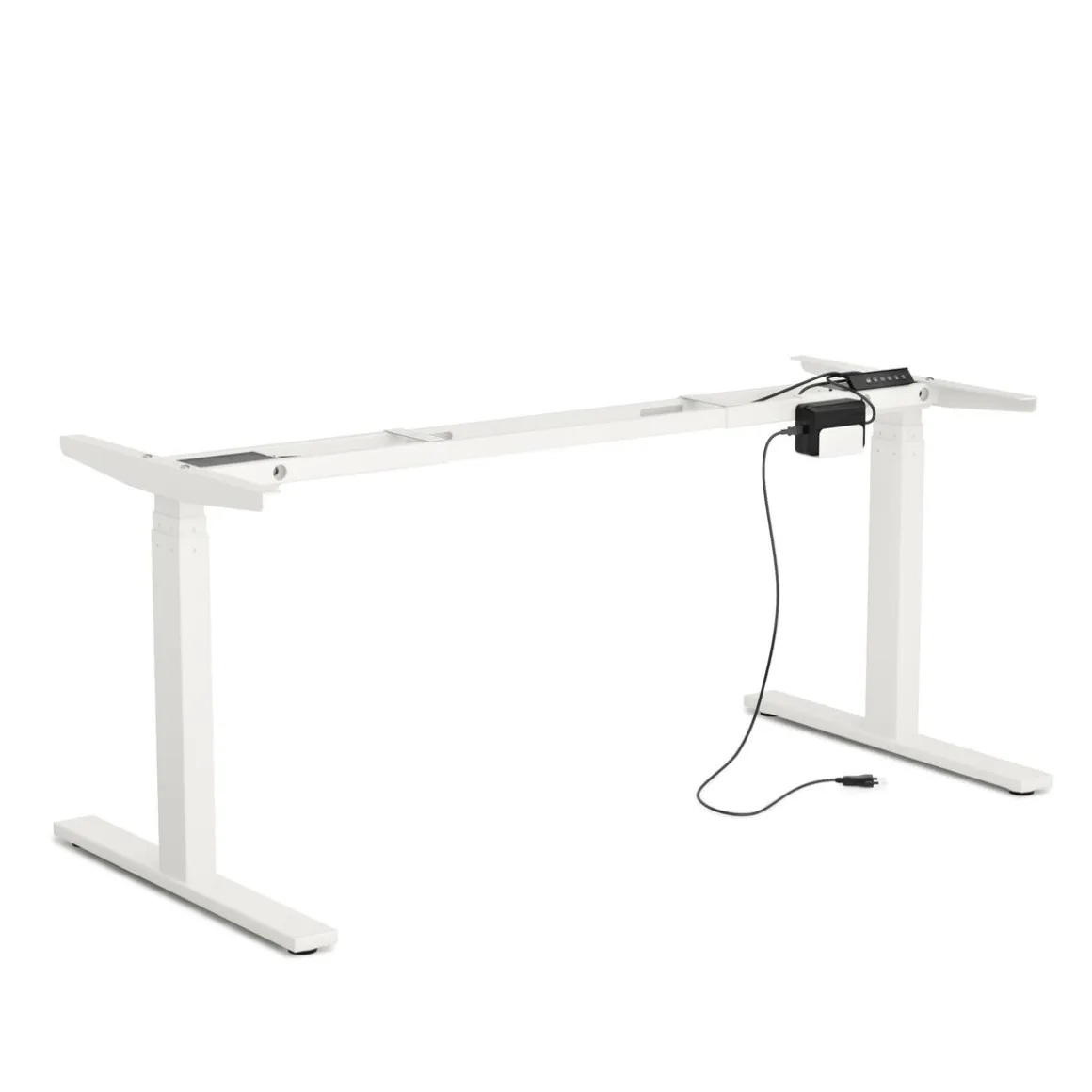 Tischgestell Stehpult elektrisch weiss 160 - 180 cm