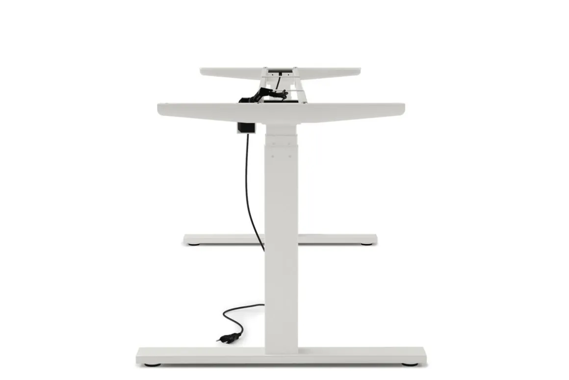 Tischgestell Stehpult elektrisch weiss 160 - 180 cm
