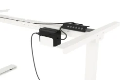 Tischgestell Stehpult elektrisch weiss 140 - 160 cm