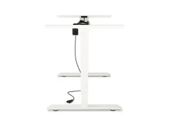 Tischgestell Stehpult elektrisch weiss 140 - 160 cm