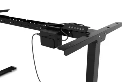 Tischgestell Stehpult elektrisch schwarz 140 - 160 cm
